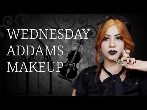 WEDNESDAY ADDAMS MAKEUP
