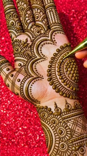 Very simple bridal mehndi design | mehndi design | mehndi designs | mehndi #shorts #short #mehndi