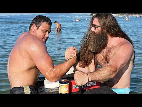 SCHOOLBOY VS AQUAMAN ARM WRESTLING 2026
