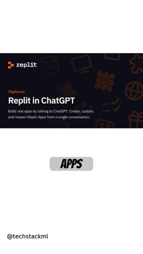 Now Build Full Stack Applications inside ChatGPT with just prompt #replit #ai #tech #trend #openai