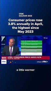 Consumer prices rose 3.8% annually in April, the highest since May 2023