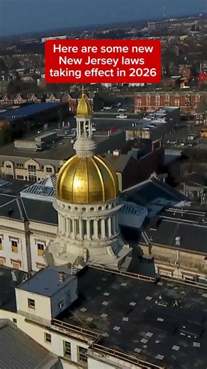 Here are some of the new, New Jersey laws taking effect in 2026. Happy New Year, N.J.! ✒️ Sue Livio 🎥@andremalok #nj #newjersey #laws #2026 #mercercountynj | NJ.com
