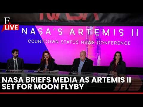 Artemis II LIVE: NASA Briefs Media as Artemis II Prepares for Historic Flyby of Moon’s Far Side