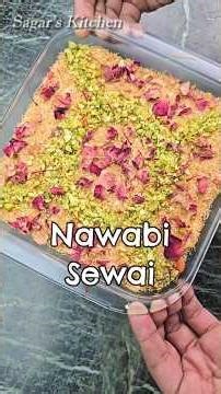 Delicious Nawabi Sevai ki Recipe..Indian Kunafa #Shorts #Sweet