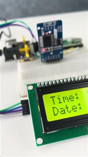 Interfacing the RTC Module with Raspberry Pi Pico #raspberrypipico #rtc #interfacing