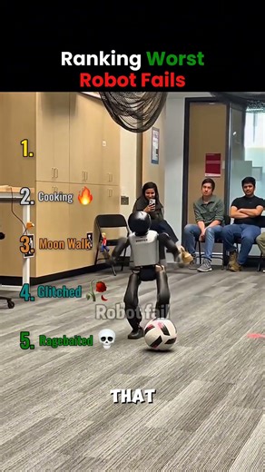 Ranking Worst Robot Fails