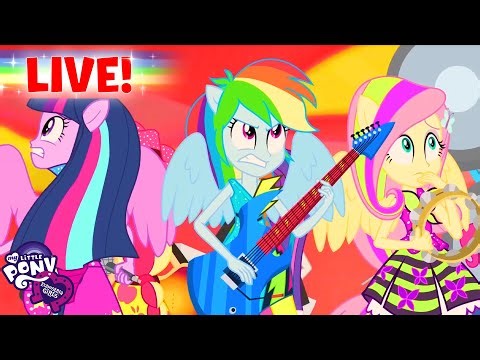 🔴 Equestria Girls LIVE 🔮 ALL MOVIES MARATHON 🎥 Full Movies Children's Cartoon | MLP EG