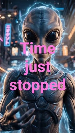 Time Just Stopped… But Not For This Alien ⏳👽