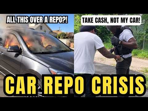 Car Repossessions Turn Into TOTAL CHAOS!! People Can’t Afford Their Cars Anymore!