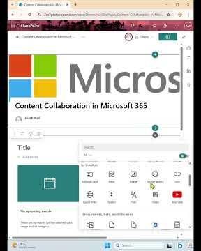 How to add web parts in site page - SharePoint Online #sharepointonline