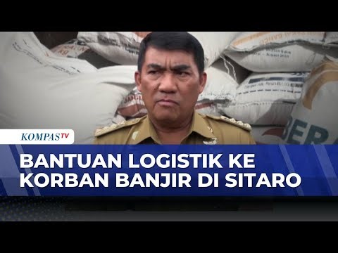 Banjir Bandang Sitaro, Pemprov Sulut Salurkan 6 Ton Beras dan Ratusan Paket Logistik | KOMPAS SIANG