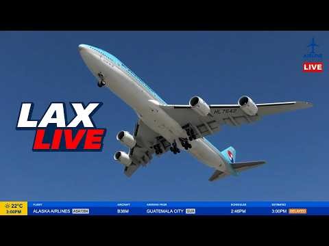 🔴LIVE LOS ANGELES (LAX) AIRPORT ACTION! (March 24th, 2026)