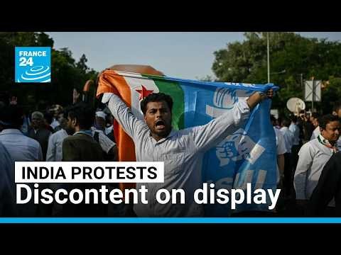 India protests grow over Election Commission mistrust • FRANCE 24 English