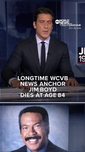 #DavidMuir #ABC #WorldNewsTonight #WCVB #JimBoyd | davidmuir