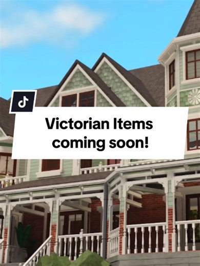Victorian-themed items coming to Bloxburg in October 29th! 📅 | bloxburg