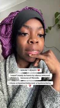I KEPT MY UTERUS. 🥹❤️ Despite having 12 fibroids, I wasn’t ready to let it go. #myomectomy #shorts