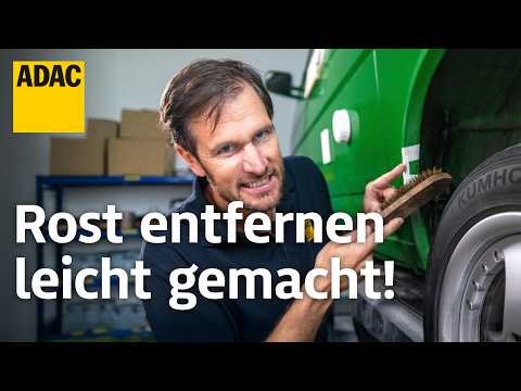 Rost am Auto selbst entfernen 🚗 Ganz ohne Schweißen I ADAC