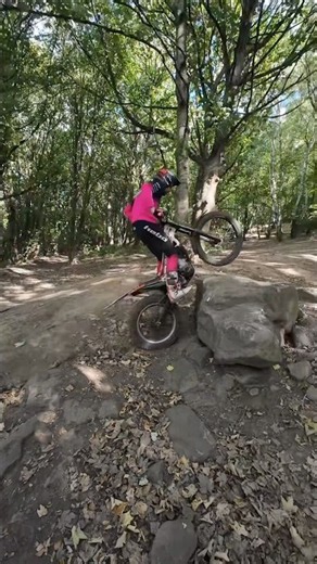 100% arm pump. 0% technique 🤦🏻‍♂️ #trials #trial #trialsbike #trialbike #bikelife