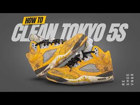 Air Jordan Tokyo 5s Deep Clean and Suede Revival