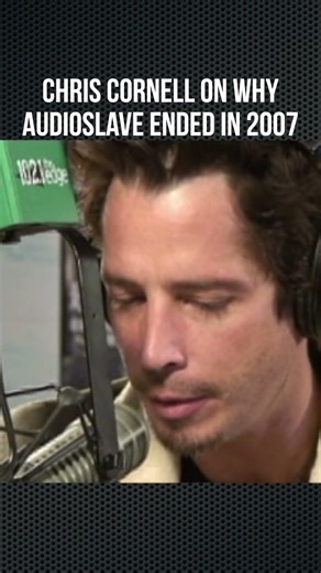 Chris Cornell on Why Audioslave Ended