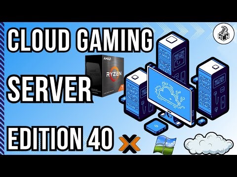 Home Cloud Gaming Server Edition #40 (Ryzen 7 5700X & MSI RTX 3050)