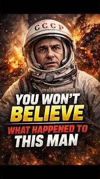 He knew he wouldn’t survive but he did it anyway… Soyuz 1 disaster #science #history #biology #usa