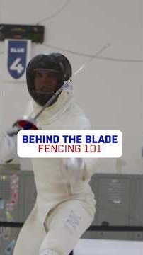 Fencing 101: Behind the Blade with Tristan Szapary