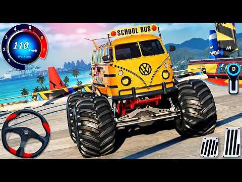 School Monster Truck Racing : The Crew Motorfest Simulator -  Stunts Speed Driving - PC GamePlay #7
