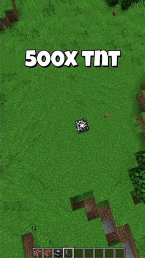 INSANE TNT Destruction in Minecraft 💣 #shorts #minecraft