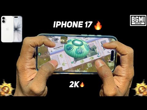 IPHONE 17 HANDCAM IN 2026 🔥/ New 4.3 Update Livik Gameplay 😍/Smooth+120fps BGMI Gaming Test!
