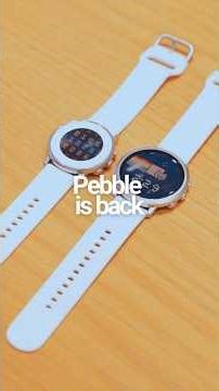 Is that a new Pebble? | The Pebble Round 2 is here #Pebble #CES2026