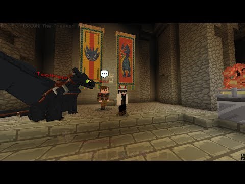 Minecraft bedrock addon test! HTTYD mod.