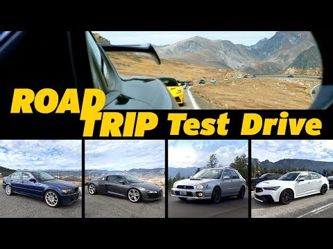 How to Test Drive Many Cars on a Great Road