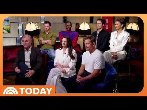 Christopher Nolan and ‘The Odyssey’ Stars Talk Epic Blockbuster