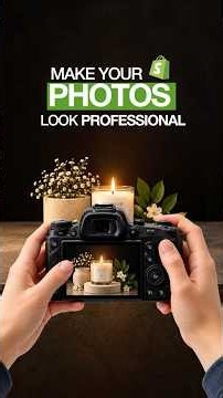 How to make your product photos look EXPENSIVE (For Free!)