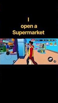 I open a Supermarket 🤩 (part-1) #supermarket #simulator #3d #gameplay #businesssimulation