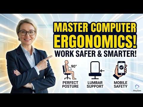 Computer Ergonomics A Student's Guide to Working Safely