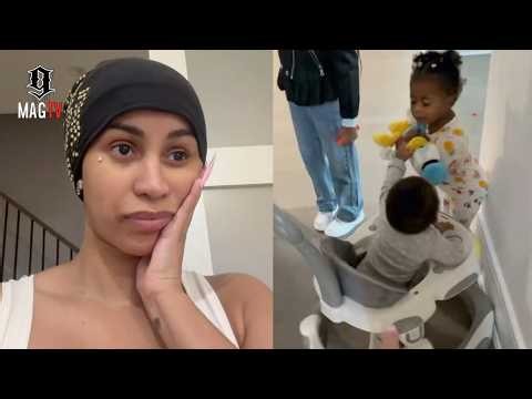 Cardi B Is Overwhelmed After Baby Brim & Blossom Battle For Donald Duck! 😱