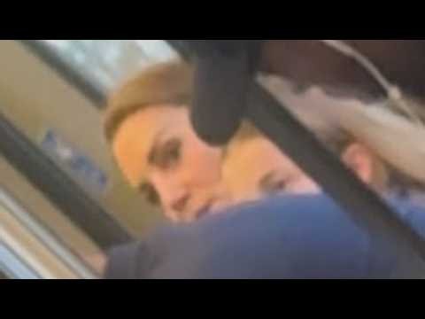 Princess Kate and daughter spotted riding London Underground