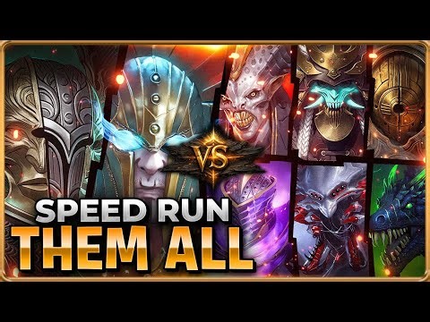 WOW... What A Team! ONE SHOT ALL BOSSES!! Soulless + Titus Speed Farm Team Raid: Shadow Legends