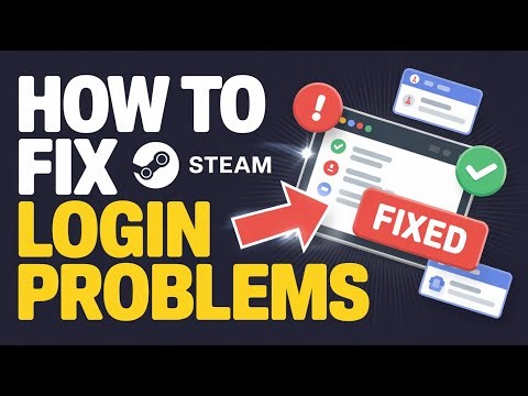 How to Fix Steam Login Problems – Account and Connection Fixes
