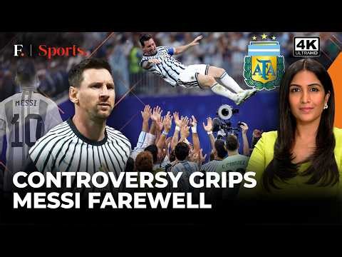 Messi's Final Argentina Match: Farewell Game Struck By Controversies |First Sports With Rupha Ramani
