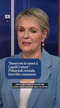 Plibersek reveals horrific comment received one day after Helen Haines attack | 7.30