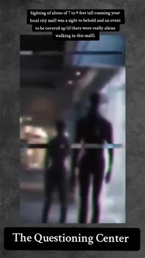 Miami Mall Aliens footage, real or fake"? 👽😱 #aliens #alien #viral #miami #miamimall #fyp #explore