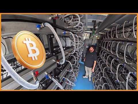 INSANE Hydro Bitcoin Mining