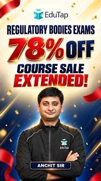 Regulatory Bodies Exams: Dussehra Sale Extended | 78% OFF