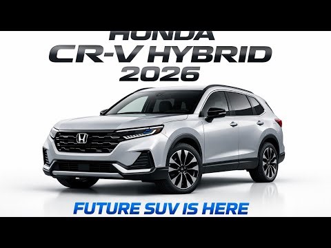 :2026 Honda CR-V Hybrid Review | Stylish, Efficient & Tech-Packed SUV