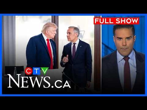 Carney, Trump heard talking Chinese EVs on hot mic at G7 summit | CTV National News for June 16 2026