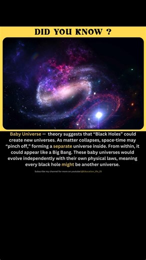 Black Holes Might Be Creating New Universes