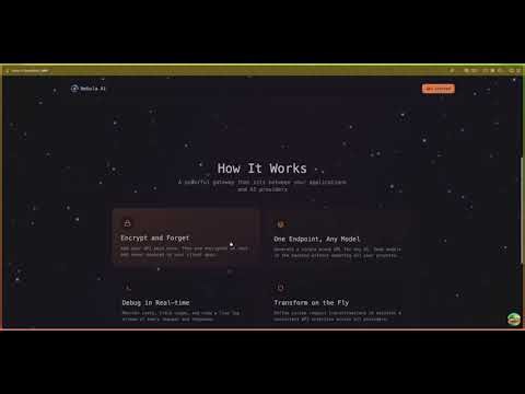 Nebula AI: Implementing Authentication flow.
